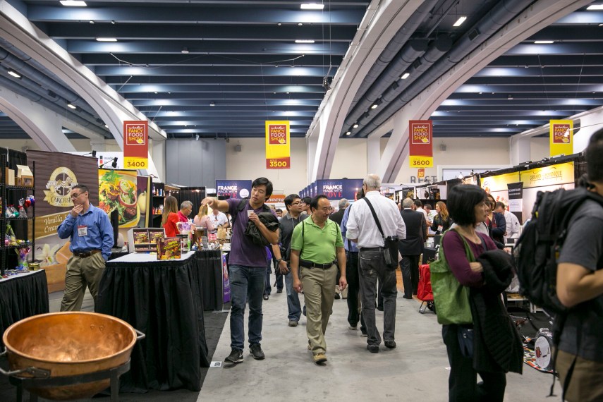 Inside Fancy Food Show Hall