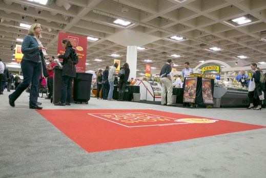 fancy food show floor