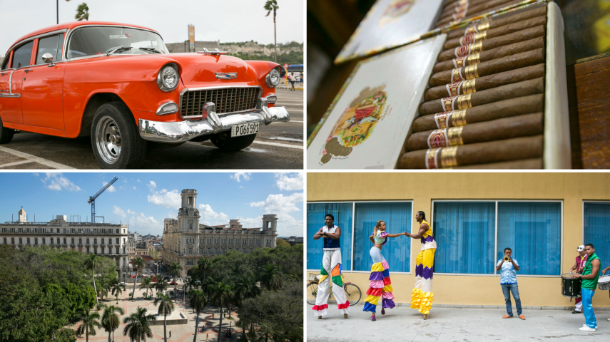 cuba ending collage